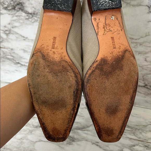 Salvatore Ferragamo | women’s 9 pumps brown crocodile embossed leather cap toe - Picture 12 of 14